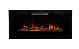 Električni ugradni kamin 36