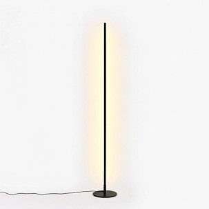 VESTA 364 PODNA LAMPA 18W 3000K CRNA