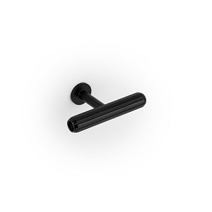 RILLE MINI -55x34mm brušena crna T-dugme