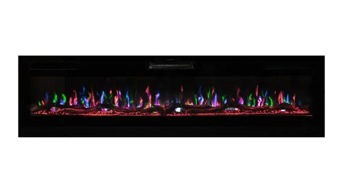 Električni ugradni kamin 70 - Lumen rasveta